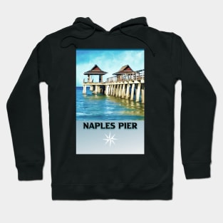 Naples Pier Travel Florida Hoodie